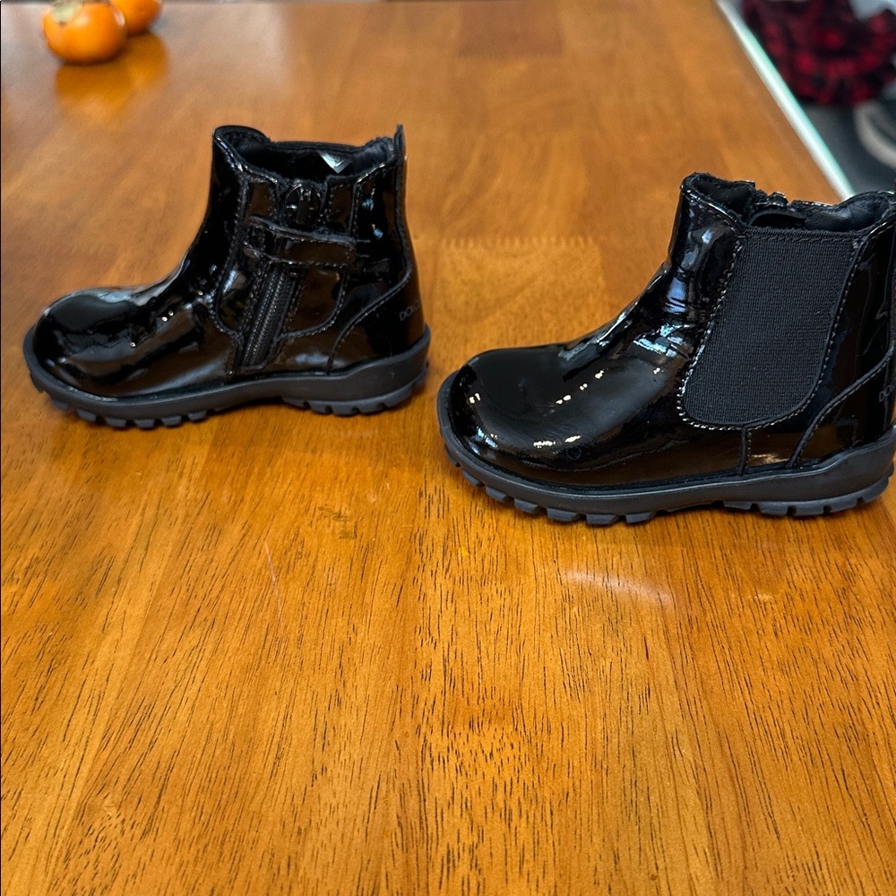 Dolce & Gabbana Black Kids Boots - Picture 4 of 9